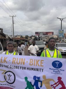 Nigerians walk and run for humanity first anniversary in Ilorin ,Kwara state