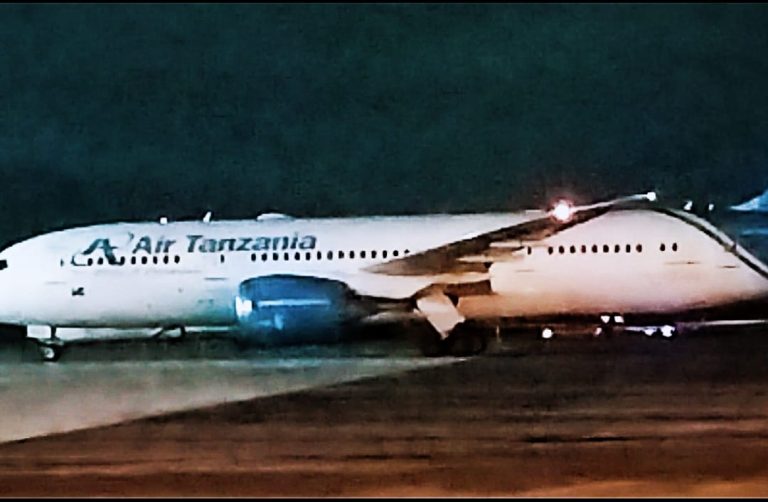 Air Tanzania inaugural flight