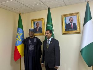 DG VON and the Ethiopian Ambassador to Nigeria