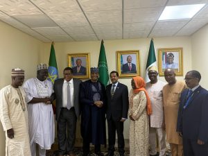 VON Management team at the Ethiopian embassy officials