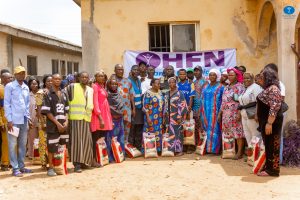 Beneficiaries of Humanity First International Nigeria relief Materials in Mangu plateau state