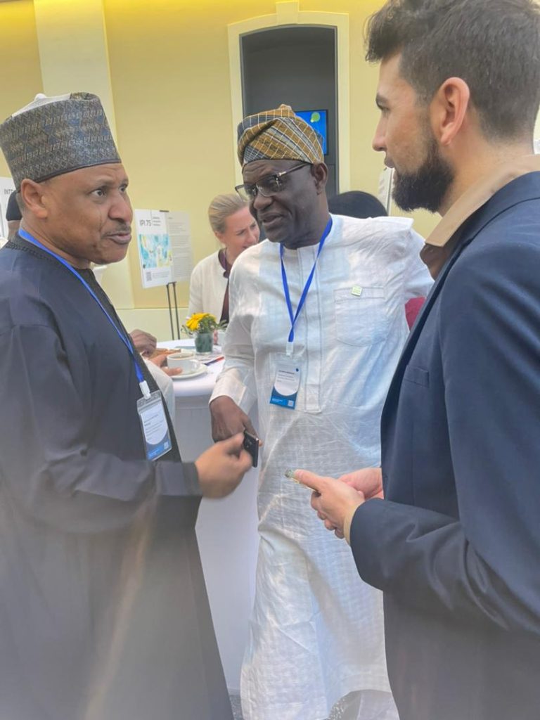 Nigeria Minister of Information and National Orientation and IPI Executives in Vienna