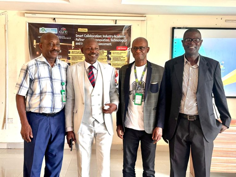 Professor Olatunji @ Caleb University