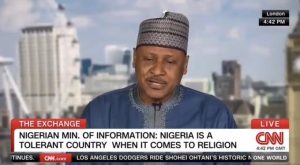 Minister of Information on CNN