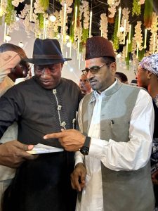 Ex -President Jonathan Receives Ahmadiyya Book on Birthday 