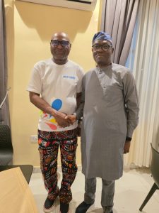 Governor Oyebanji & Dr Qasim Akinreti VON Head of Digital Media