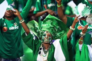 Nigerian Soccer Fans 