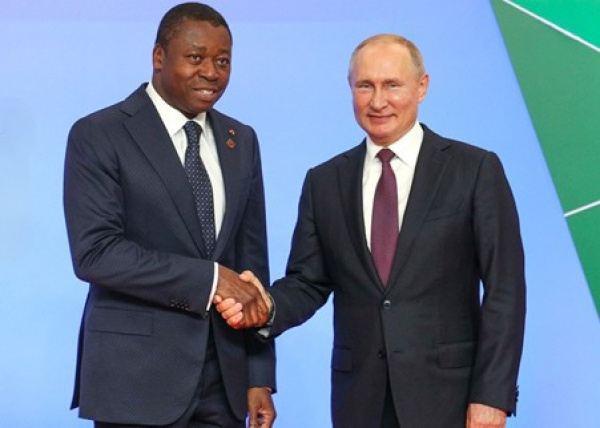 Togolese and Russian Presidents