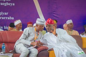 Ambassador Sarafadeen Ishola and Brother Ayelagbe AMJN Secretary