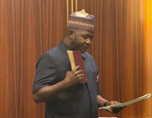 Christopher Musa Minister of Defence sworn In