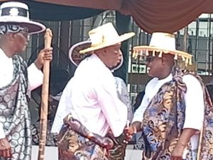 Governor Sanwo Olu, Osoba and a Guest