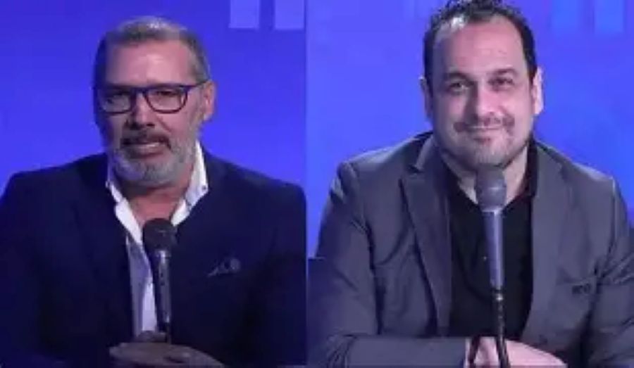 Jailed Tunisian Journalists Bohran Bssaies and Mourad Zghidi