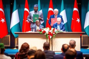 Nigeria -Türkiye Signing bilateral Agreements