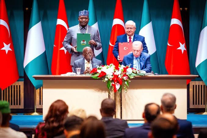 Nigeria -Türkiye Signing bilateral Agreements