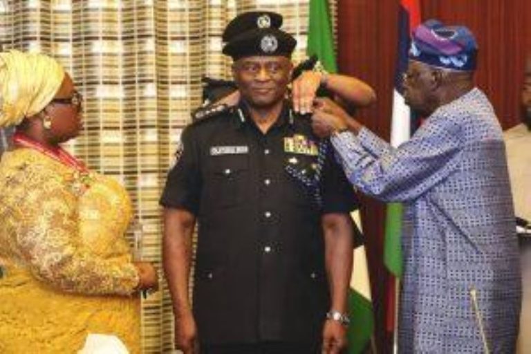 New IGP Tunji Disu Decorated