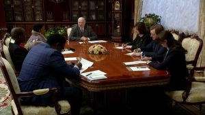 Zimbabwe House Speaker and Belarusian President