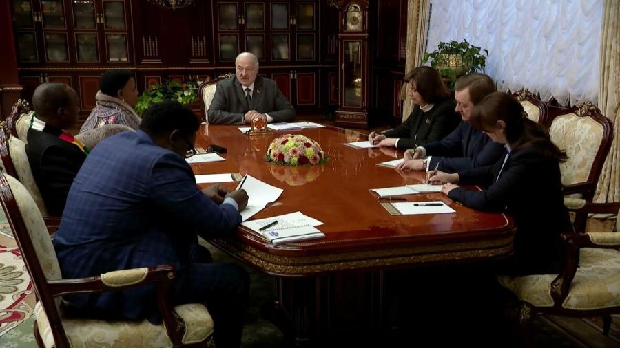 Zimbabwe House Speaker and Belarusian President