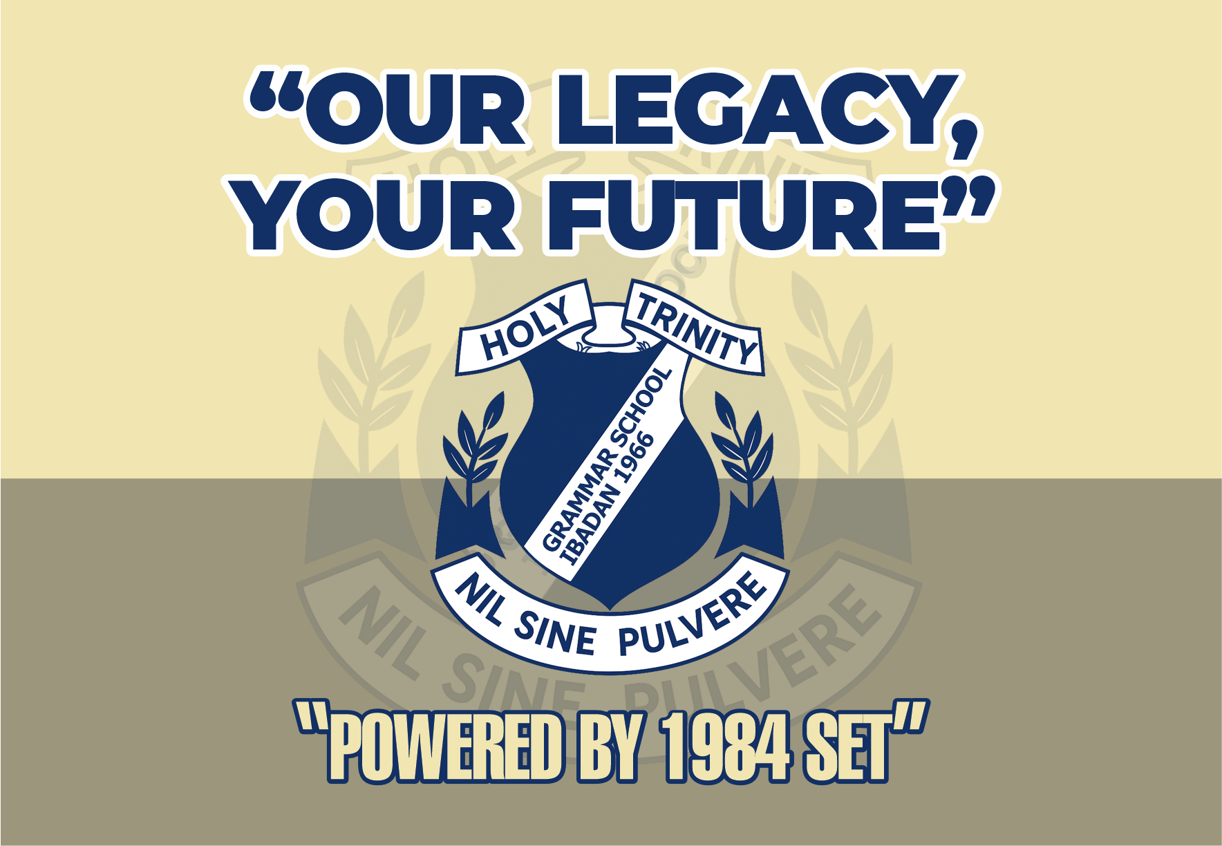 HOLY TRINITY 1984 Logo