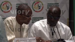 Senegal Football Association press conference 