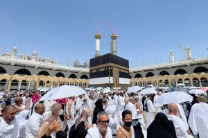 Muslim Pilgrims in Makkah