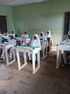 Muslim Unity Secondary School Akure classroom