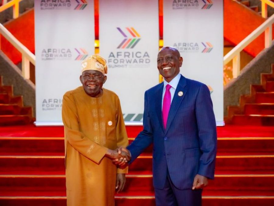 President Tinubu and Kenyan president