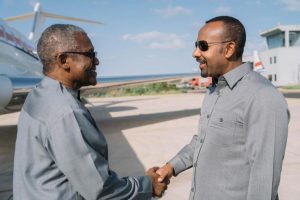 Dangote, Ethiopian Prime Minister and businessmen