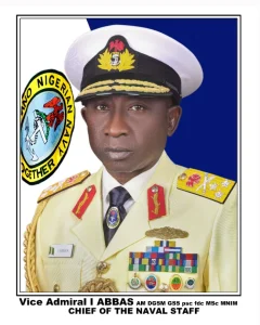 Chief of Naval Staff Vice Admiral I. Abbas