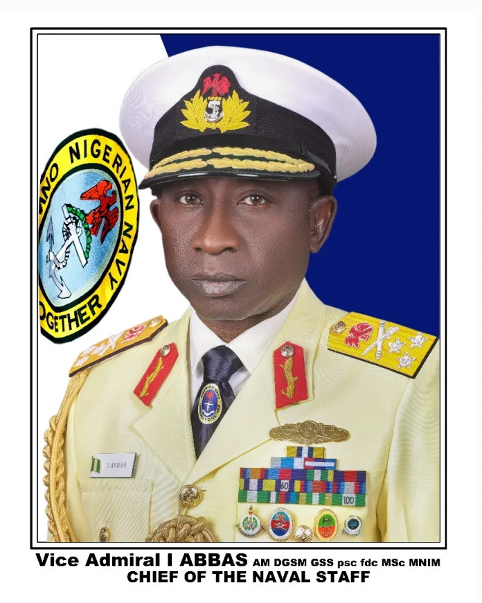 Chief of Naval Staff Vice Admiral I. Abbas