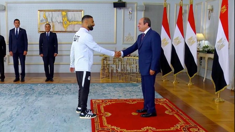 EGYPTIAN NATIONAL TEAM HONOURED