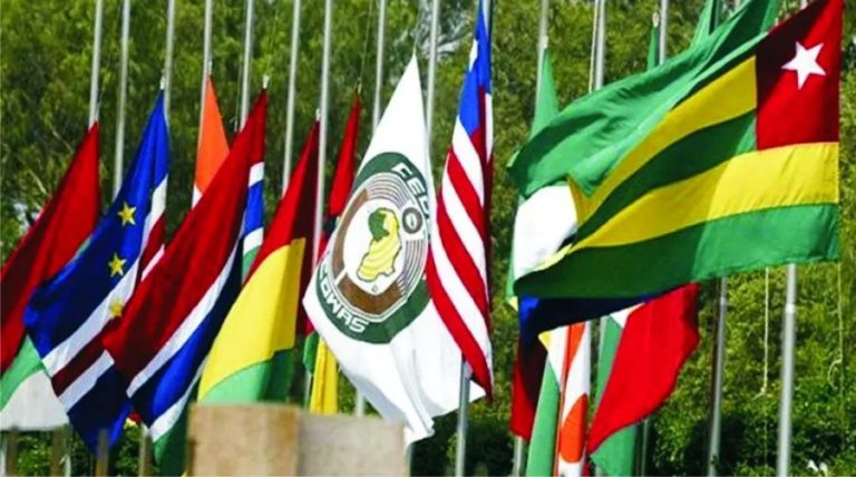 Ecowas MEMBERS STATES FLAGS