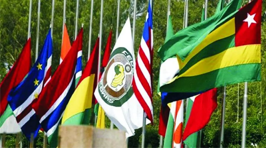 Ecowas MEMBERS STATES FLAGS