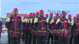 Burkina Faso soldiers in new uniform 