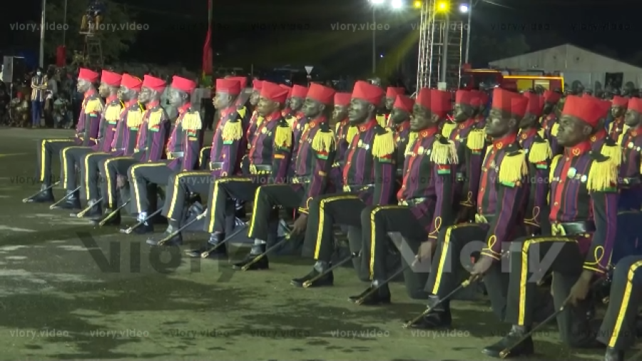 Burkina Faso soldiers in new uniform