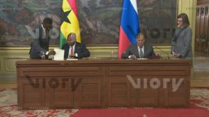 Ghana and Russian Foreign Minister