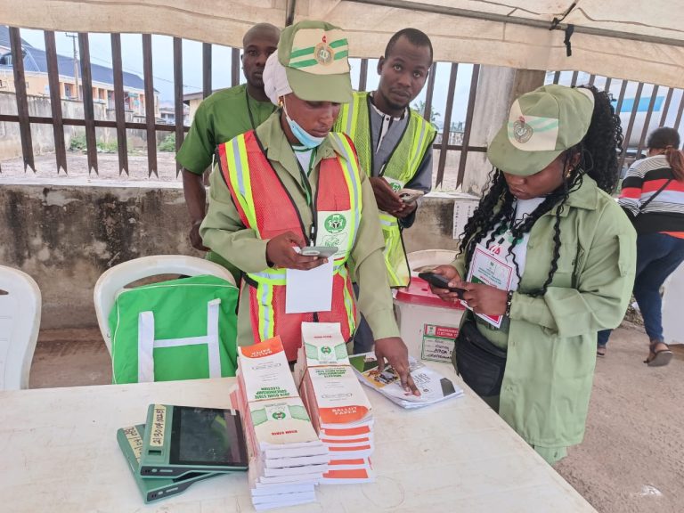 INEC Election Staff in Osun State Gubernatorial Election